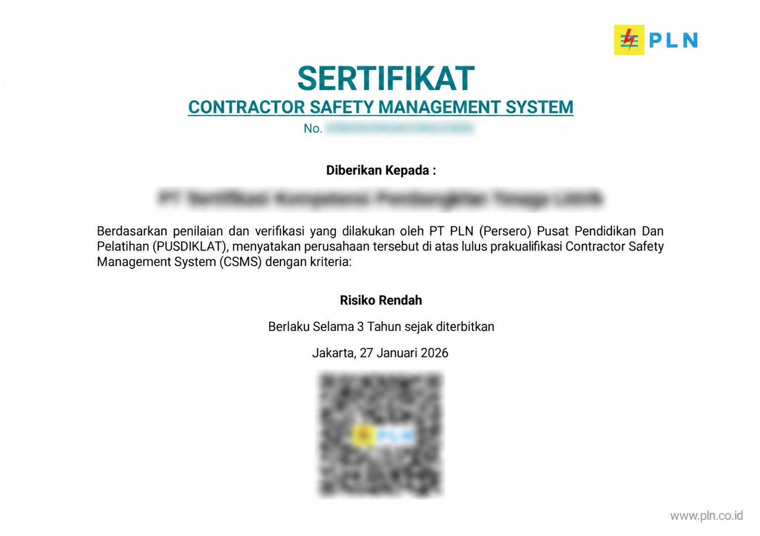 CSMS PLN Pusdiklat
